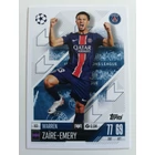 163 Warren Zaire Emery Base card focis kártya (Paris Saint-Germain) Topps MATCH ATTAX BL 2024-25