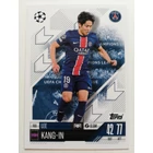 166 Lee Kang-In Base card focis kártya (Paris Saint-Germain) Topps MATCH ATTAX BL 2024-25