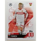 180 Chris Fuhrich Base card focis kártya (VfB Stuttgart) Topps MATCH ATTAX BL 2024-25