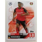 195 Odilon Kossounou Base card focis kártya (Bayer 04 Leverkusen) Topps MATCH ATTAX BL 2024-25