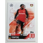 196 Jeremie Frimpong Base card focis kártya (Bayer 04 Leverkusen) Topps MATCH ATTAX BL 2024-25