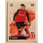 206 Adam Hložek Base card focis kártya (Bayer 04 Leverkusen) Topps MATCH ATTAX BL 2024-25