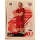 213 Eric Dier Base card focis kártya (FC Bayern München) Topps MATCH ATTAX BL 2024-25