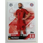 215 Noussair Mazraoui Base card focis kártya (FC Bayern München) Topps MATCH ATTAX BL 2024-25