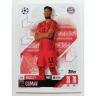 219 Kingsley Coman Base card focis kártya (FC Bayern München) Topps MATCH ATTAX BL 2024-25