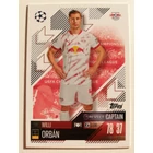 228 Willi Orban Captain focis kártya (RB Leipzig) Topps MATCH ATTAX BL 2024-25