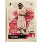 236 Amadou Haidara Base card focis kártya (RB Leipzig) Topps MATCH ATTAX BL 2024-25