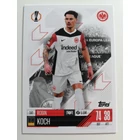 247 Robin Koch Base card focis kártya (Eintracht Frankfurt) Topps MATCH ATTAX BL 2024-25