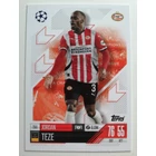 256 Jordan Teze Base card focis kártya (PSV Eindhoven) Topps MATCH ATTAX BL 2024-25