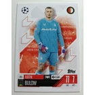 263 Justin Bijlow Base card focis kártya (Feyenoord) Topps MATCH ATTAX BL 2024-25