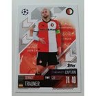 264 Gernot Trauner Captain focis kártya (Feyenoord) Topps MATCH ATTAX BL 2024-25