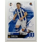 282 Igor Zubeldia Base card focis kártya (Real Sociedad de Futbol) Topps MATCH ATTAX BL 2024-25