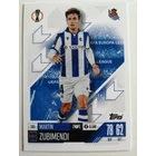 283 Martin Zubimendi Base card focis kártya (Real Sociedad de Futbol) Topps MATCH ATTAX BL 2024-25