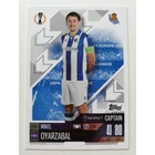 286 Mikel Oyarzabal Captain focis kártya (Real Sociedad de Futbol) Topps MATCH ATTAX BL 2024-25