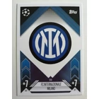 298 Team Badge Base card focis kártya (FC Internazionale Milano) Topps MATCH ATTAX BL 2024-25