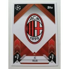 307 Team Badge Base card focis kártya (AC Milan) Topps MATCH ATTAX BL 2024-25