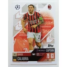 310 Davide Calabria Captain focis kártya (AC Milan) Topps MATCH ATTAX BL 2024-25