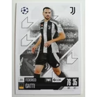 320 Federico Gatti Base card focis kártya (Juventus) Topps MATCH ATTAX BL 2024-25