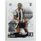 321 Tiago Djalo Base card focis kártya (Juventus) Topps MATCH ATTAX BL 2024-25