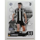 322 Andrea Cambiaso Base card focis kártya (Juventus) Topps MATCH ATTAX BL 2024-25