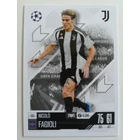 323 Nicolo Fagioli Base card focis kártya (Juventus) Topps MATCH ATTAX BL 2024-25