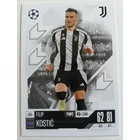 325 Filip Kostic Base card focis kártya (Juventus) Topps MATCH ATTAX BL 2024-25