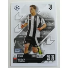 331 Kenan Yildiz Base card focis kártya (Juventus) Topps MATCH ATTAX BL 2024-25