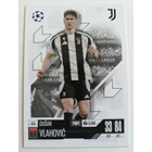 333 Dušan Vlahović Base card focis kártya (Juventus) Topps MATCH ATTAX BL 2024-25