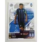 345 Rafael Toloi Captain focis kártya (Atalanta BC) Topps MATCH ATTAX BL 2024-25