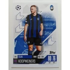 348 Teun Koopmeiners Base card focis kártya (Atalanta BC) Topps MATCH ATTAX BL 2024-25