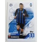 351 Gianluca Scamacca Base card focis kártya (Atalanta BC) Topps MATCH ATTAX BL 2024-25