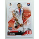 359 Gift Orban Base card focis kártya (Olympique Lyonnais) Topps MATCH ATTAX BL 2024-25