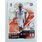 360 Alexandre Lacazette Captain focis kártya (Olympique Lyonnais) Topps MATCH ATTAX BL 2024-25