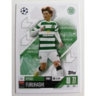 377 Kyogo Furuhashi Base card focis kártya (Celtic FC) Topps MATCH ATTAX BL 2024-25