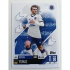 383 Ridvan Yilmaz Base card focis kártya (Rangers FC) Topps MATCH ATTAX BL 2024-25