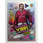 417 Eric Cantona Vintage Vibes Legend focis kártya (Manchester United) Topps MATCH ATTAX BL 2024-25