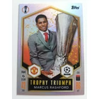 436 Marcus Rashford Trophy Triumph focis kártya (Manchester United) Topps MATCH ATTAX BL 2024-25