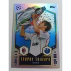 441 Kaká Trophy Triumph focis kártya (AC Milan) Topps MATCH ATTAX BL 2024-25