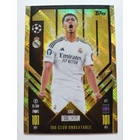 477 Jude Bellingham 100 Club focis kártya (Real Madrid CF) Topps MATCH ATTAX BL 2024-25