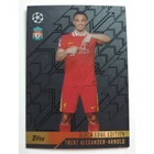 BE1 Trent Alexander-Arnold Black Edge Edition focis kártya (Liverpool) Topps MATCH ATTAX BL 2024-25