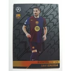 BE3 Ilkay Gündogan Black Edge Edition focis kártya (FC Barcelona) Topps MATCH ATTAX BL 2024-25