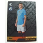 BE6 Erling Haaland Black Edge Edition focis kártya (Manchester City) Topps MATCH ATTAX BL 2024-25