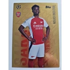 GE3 Bukayo Saka Gold Edge Edition focis kártya (Arsenal) Topps MATCH ATTAX BL 2024-25