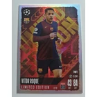 LE10 Vitor Roque Limited Edition focis kártya (FC Barcelona) Topps MATCH ATTAX BL 2024-25