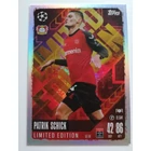LE14 Patrik Schick Limited Edition focis kártya (Bayer 04 Leverkusen) Topps MATCH ATTAX BL 2024-25