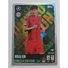 LE15 Min-jae Kim Limited Edition focis kártya (FC Bayern München) Topps MATCH ATTAX BL 2024-25