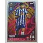 LE19 Evanilson Limited Edition focis kártya (FC Porto) Topps MATCH ATTAX BL 2024-25