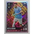 LE24 Mattia Zaccagni Limited Edition focis kártya (SS Lazio) Topps MATCH ATTAX BL 2024-25