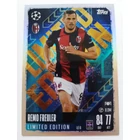 LE6 Remo Freuler Limited Edition focis kártya (Bologna FC 1909) Topps MATCH ATTAX BL 2024-25