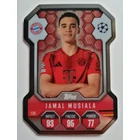 SH10 Jamal Musiala Chrome Pro Elite Shield focis kártya (FC Bayern München) Topps MATCH ATTAX BL 2024-25
